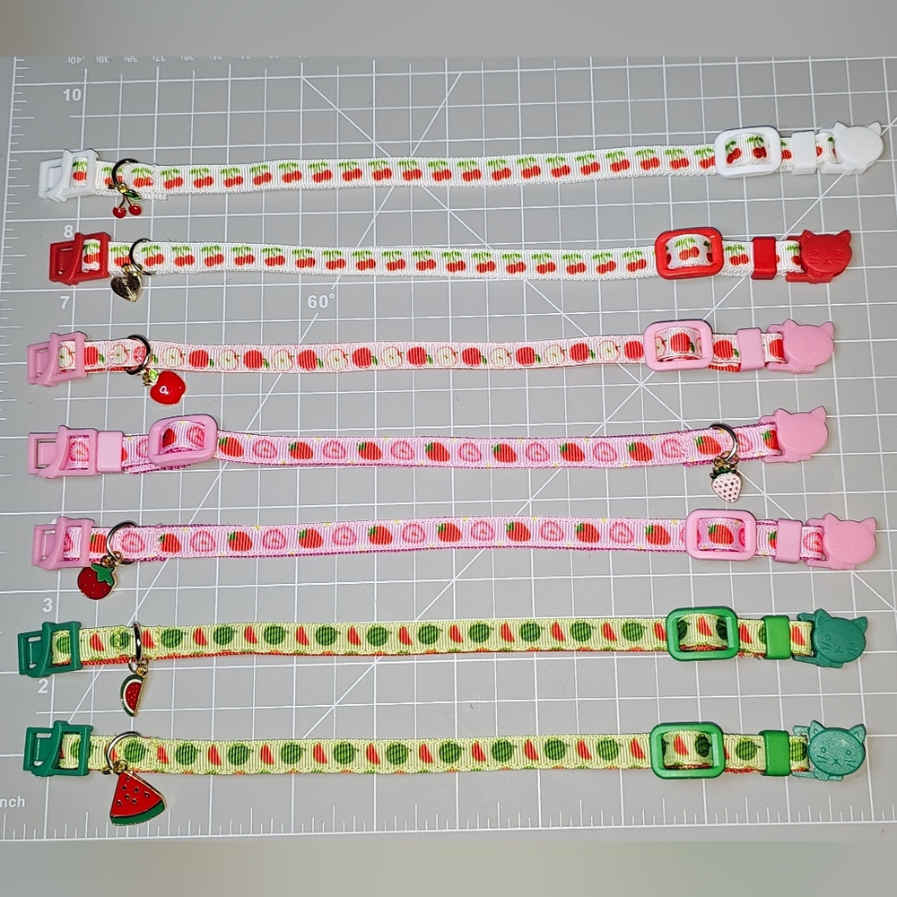 Fruit Cat Collars - Picture 2 of 9